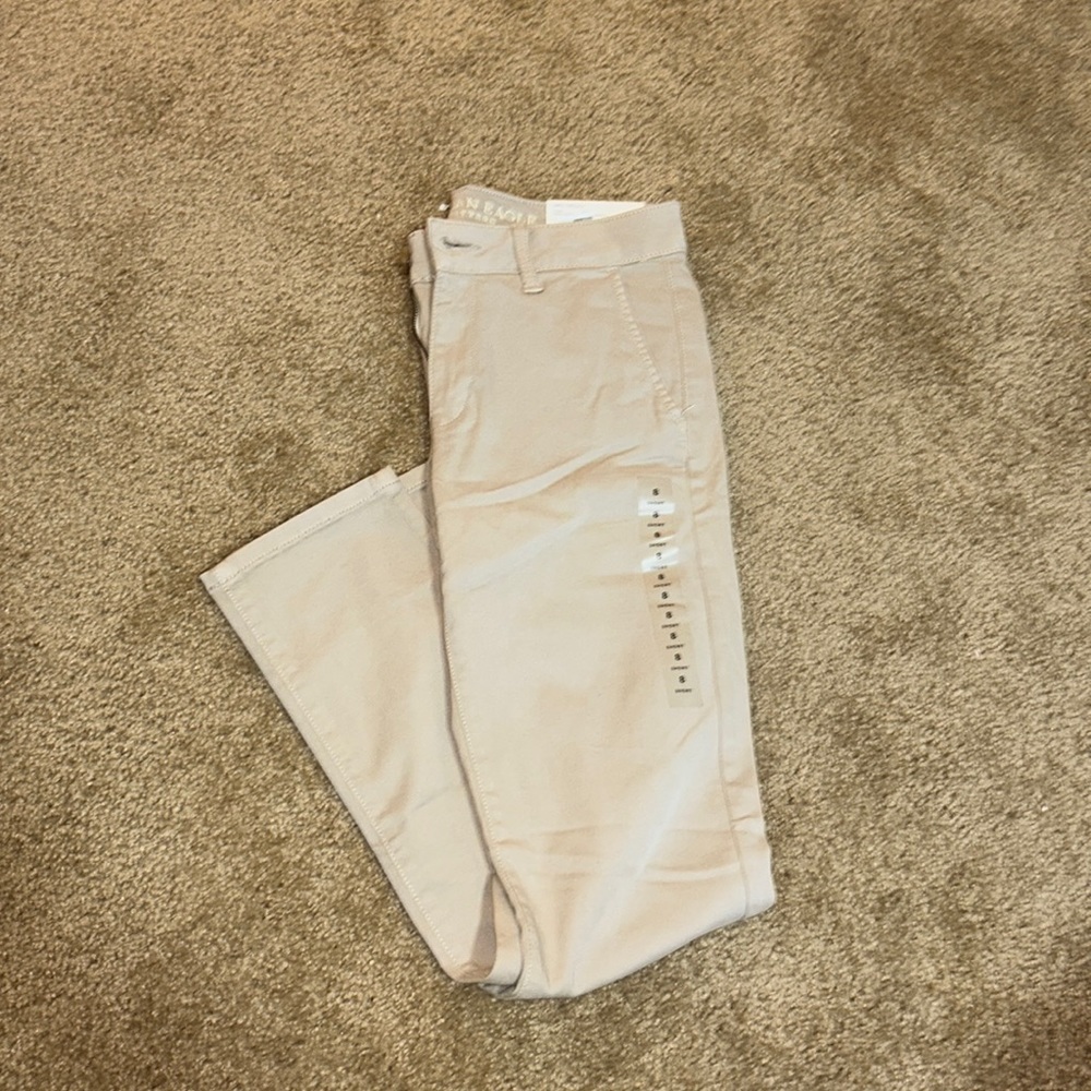 American Eagle Super Stretch Khaki Pants